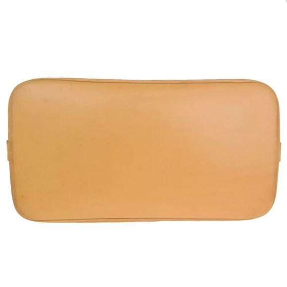 LOUIS VUITTON LV Logo Alma Hand Bag Monogram Leather Brown France M51130 35HB980 - Picture 2 of 16